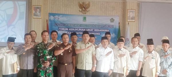 Pengurus FKUB Karawang Periode 2025-2030 Resmi Dikukuhkan