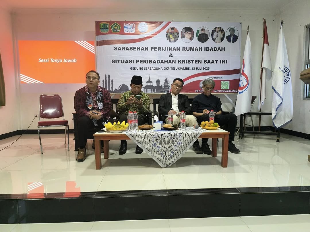 "Situasi Peribadatan Umat Kristen Saat ini" Dan "Sarasehan Perijinan Rumah Ibadah"
